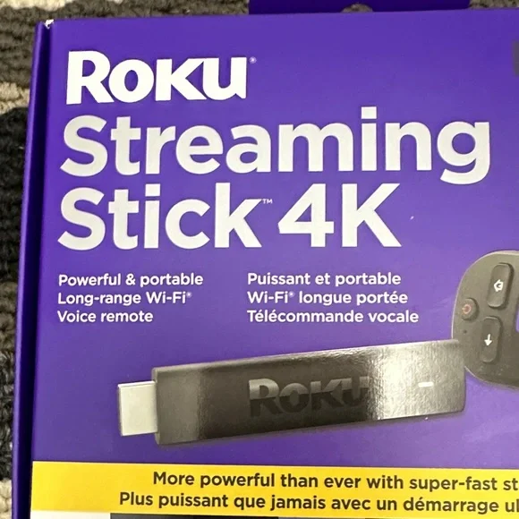 NWT Roku Streaming Stick 4K with Remote - Picture 6 of 7